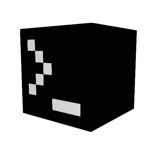 SST_Refl3tz Minecraft avatar head, 3D render