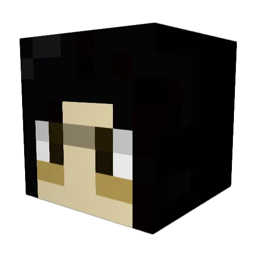 SS_69 Minecraft avatar head, 3D render