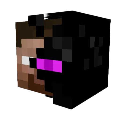 SS_Mike Minecraft avatar head, 3D render