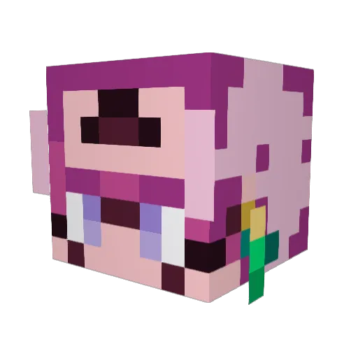 SSjEmirhan Minecraft avatar head, 3D render