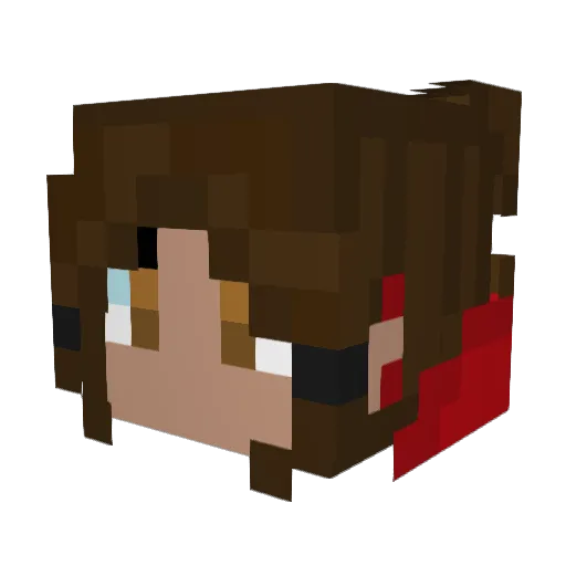SSoapSoap Minecraft avatar head, 3D render