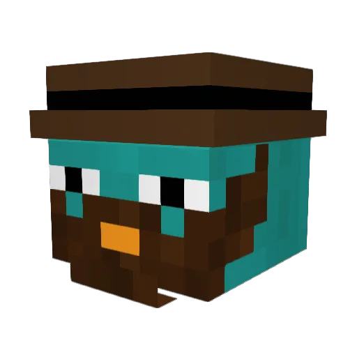 SSofia1214 Minecraft avatar head, 3D render