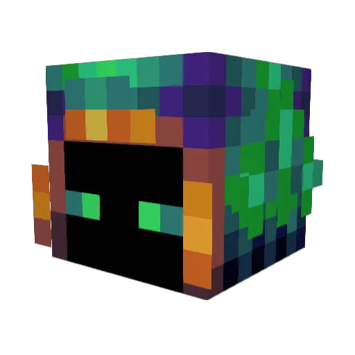 SSonee Minecraft avatar head, 3D render