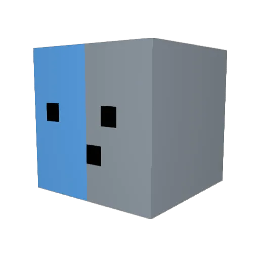 SSpartan__ Minecraft avatar head, 3D render