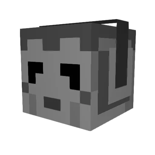 SStalheim Minecraft avatar head, 3D render