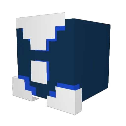 SStryDD Minecraft avatar head, 3D render