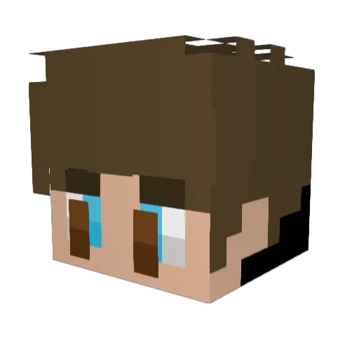 SSurgeGG Minecraft avatar head, 3D render