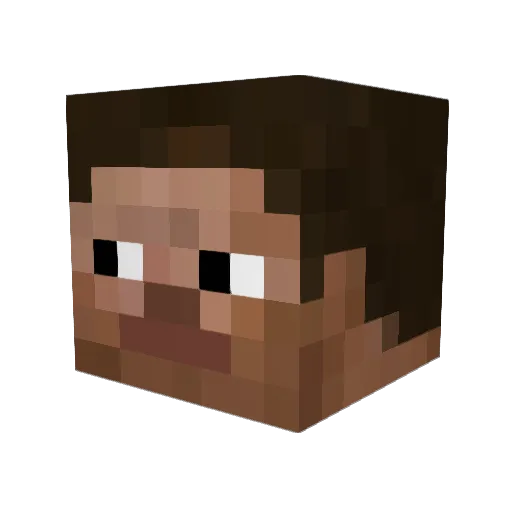 ST0RMRAGE Minecraft avatar head, 3D render