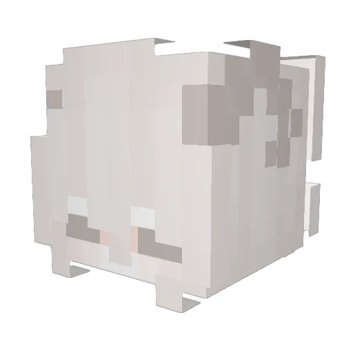 STAMPEIEI121 Minecraft avatar head, 3D render