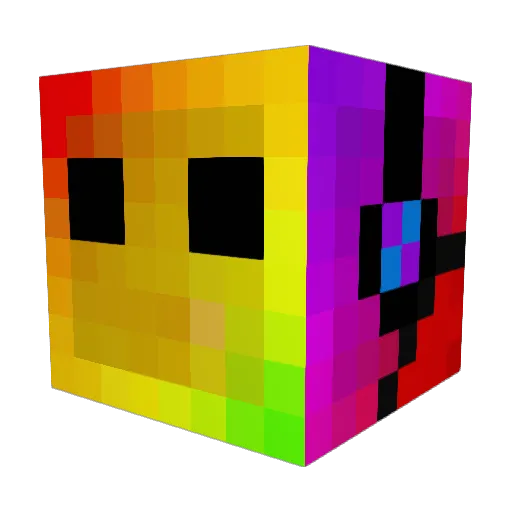 STANKAHE Minecraft avatar head, 3D render