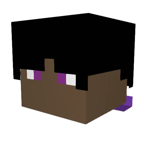 STARFAMILY913 Minecraft avatar head, 3D render
