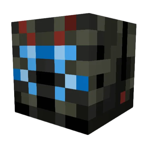 STARKNIGHT28 Minecraft avatar head, 3D render