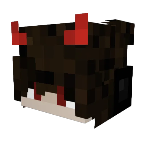 STARSPO1703 Minecraft avatar head, 3D render