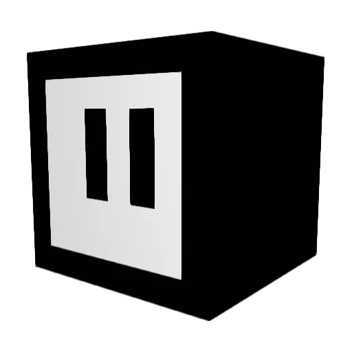 STARWALL_09319 Minecraft avatar head, 3D render