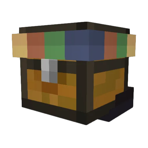 STARXX4 Minecraft avatar head, 3D render