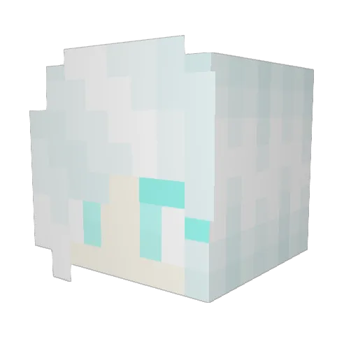 STARpony646 Minecraft avatar head, 3D render