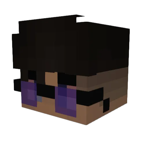 STAYHXGH Minecraft avatar head, 3D render