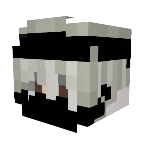 STAYL3R Minecraft avatar head, 3D render