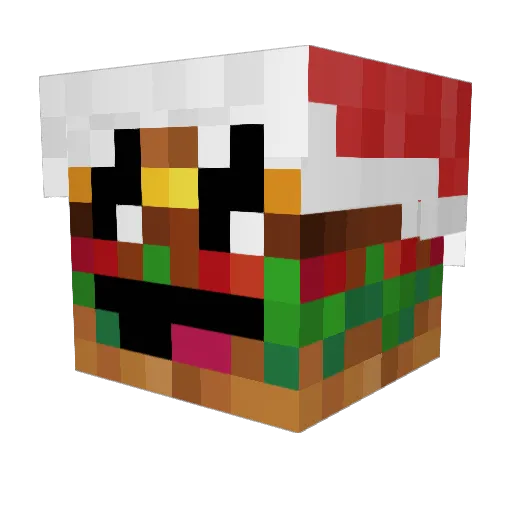 STEEEEEVEEEE123 Minecraft avatar head, 3D render