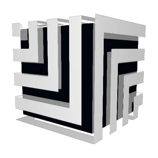 STER_xD Minecraft avatar head, 3D render