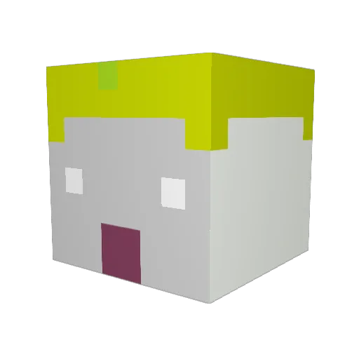 STEVEN0813 Minecraft avatar head, 3D render