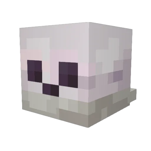 STEVETEN_N Minecraft avatar head, 3D render
