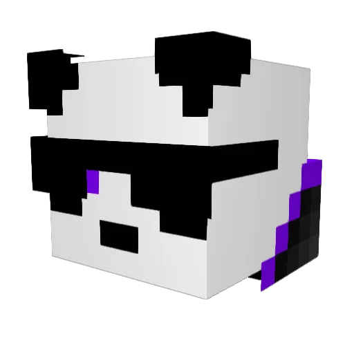 STEVETHECREATER Minecraft avatar head, 3D render