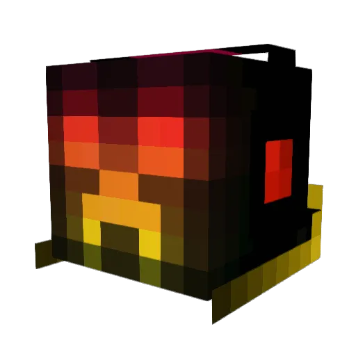 STGDANI Minecraft avatar head, 3D render