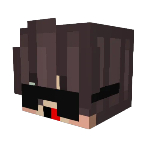 STIFFIKS_OFF Minecraft avatar head, 3D render