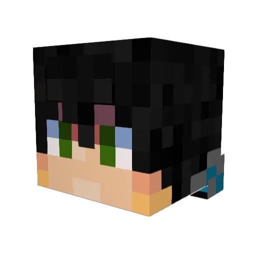 STITCH1997 Minecraft avatar head, 3D render