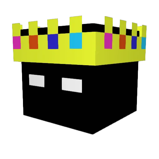 STIZZY_13 Minecraft avatar head, 3D render