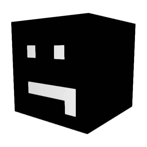 STNER Minecraft avatar head, 3D render