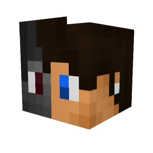 STOREJORD Minecraft avatar head, 3D render