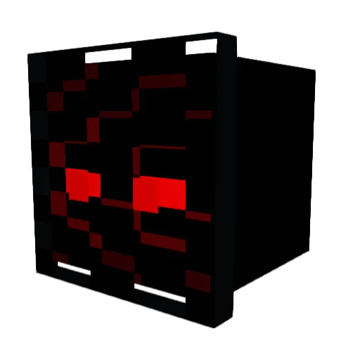 STORMK1CKER Minecraft avatar head, 3D render