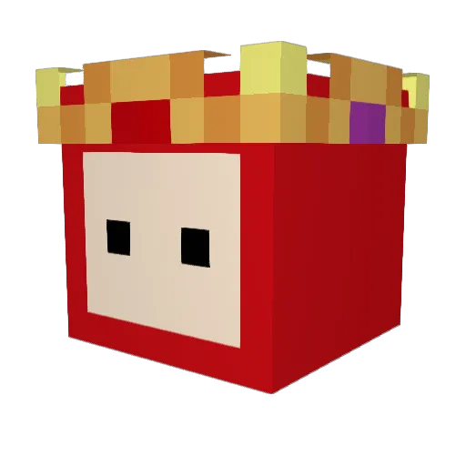 STORMZ1010 Minecraft avatar head, 3D render