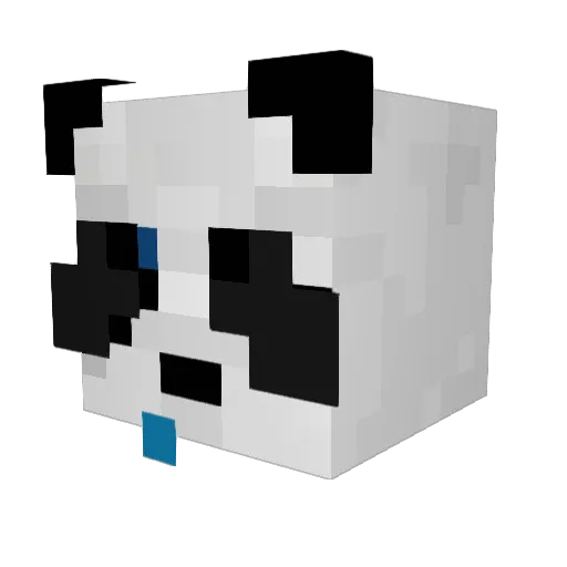 STORVAL Minecraft avatar head, 3D render