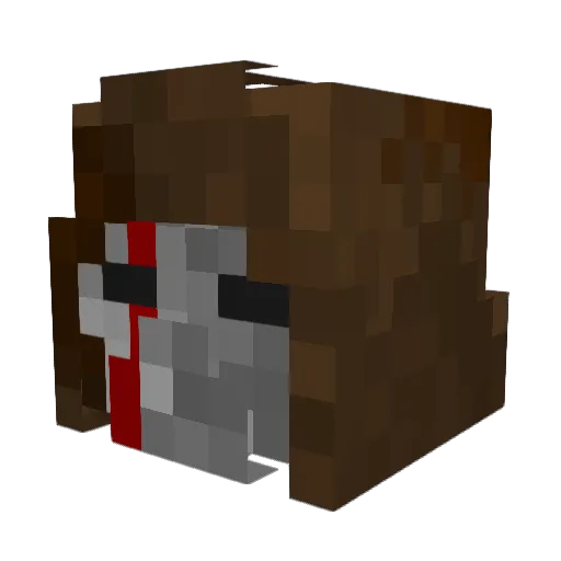 STR4NGE_GUY Minecraft avatar head, 3D render