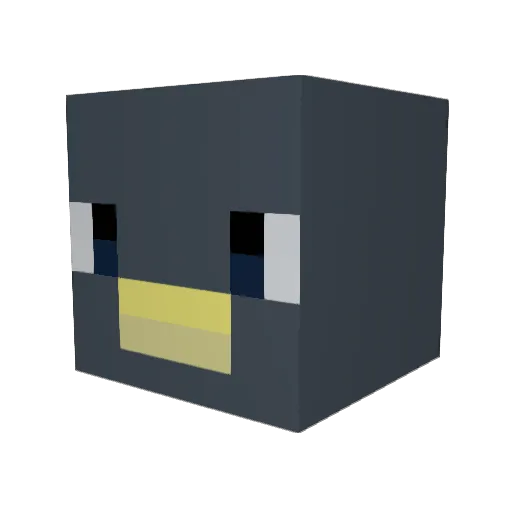 STRAUSSYRATH Minecraft avatar head, 3D render