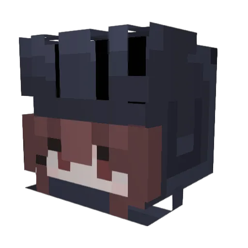 STREETMAN5326 Minecraft avatar head, 3D render