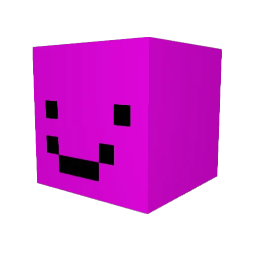 STROHTYP Minecraft avatar head, 3D render