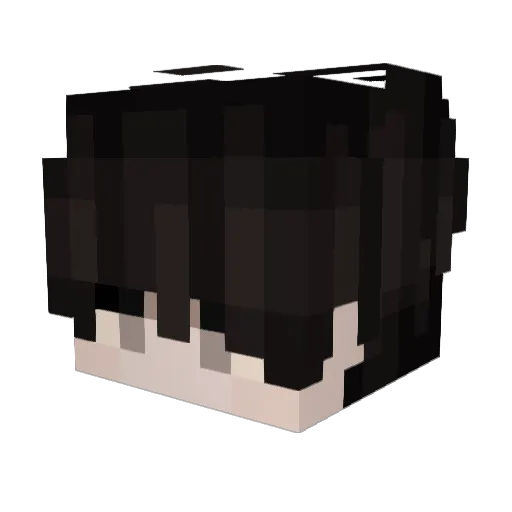 STSheikh Minecraft avatar head, 3D render