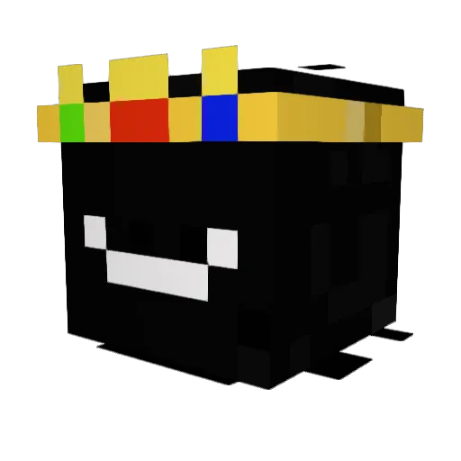 STTA123 Minecraft avatar head, 3D render