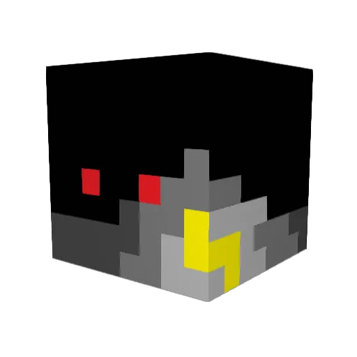 STWASINYH Minecraft avatar head, 3D render