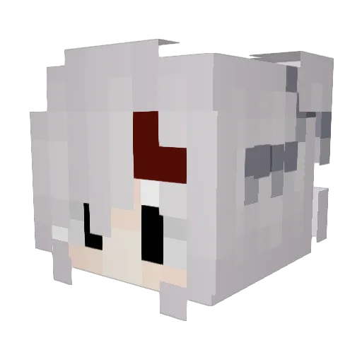 STYXHELIX01 Minecraft avatar head, 3D render
