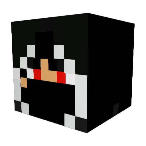 ST_tropez Minecraft avatar head, 3D render