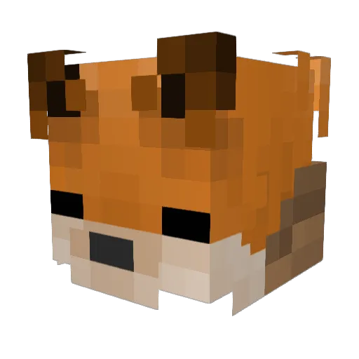STakk Minecraft avatar head, 3D render