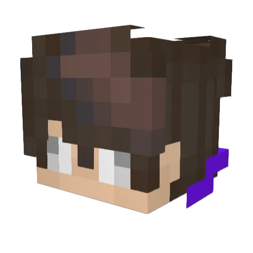 STerl1 Minecraft avatar head, 3D render
