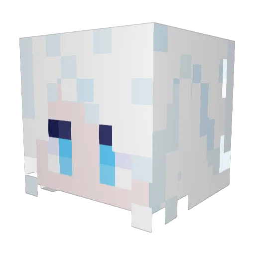 SThrax Minecraft avatar head, 3D render