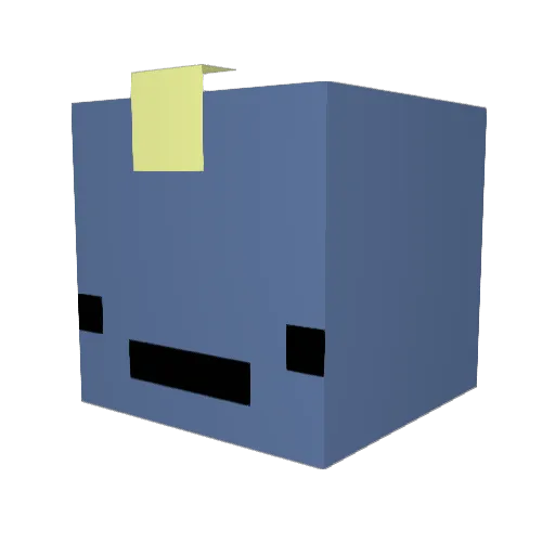 STkindaST Minecraft avatar head, 3D render