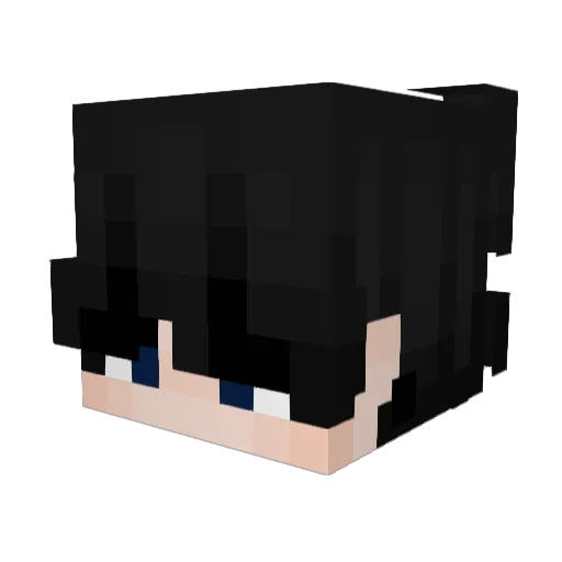 STrikEAKA Minecraft avatar head, 3D render